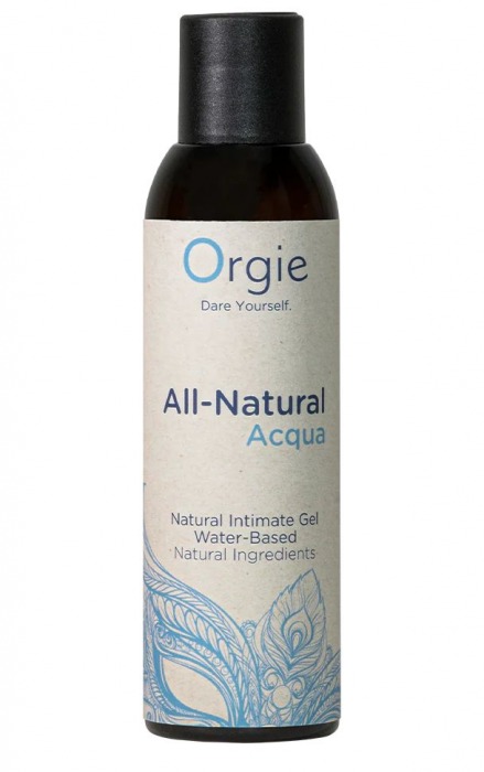 Интимный гель на водной основе Orgie All-Natural Acqua - 150 мл. - ORGIE - купить с доставкой в Ижевске