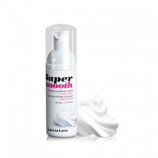 Лубрикант нежнейшая пенка Super Smooth Foaming Intime Lubricant - 50 мл. - Love to Love - купить с доставкой в Ижевске