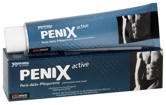 Возбуждающий крем для мужчин PeniX active - 75 мл. - Joy Division - купить с доставкой в Ижевске