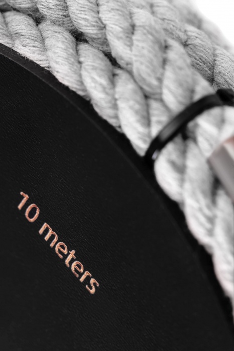 Белая веревка для шибари на катушке - 10 м. - Pecado - купить с доставкой в Ижевске