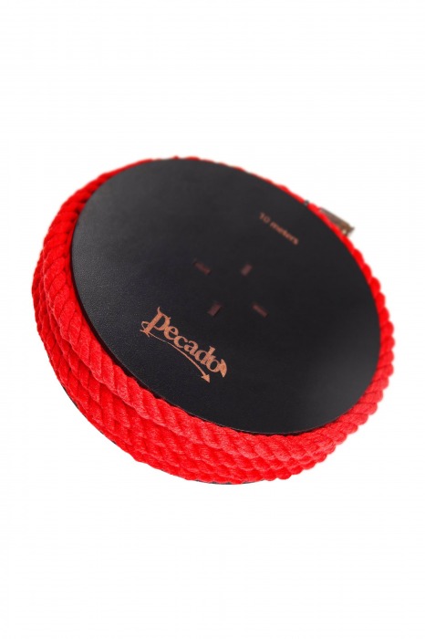 Красная веревка для шибари на катушке - 10 м. - Pecado - купить с доставкой в Ижевске