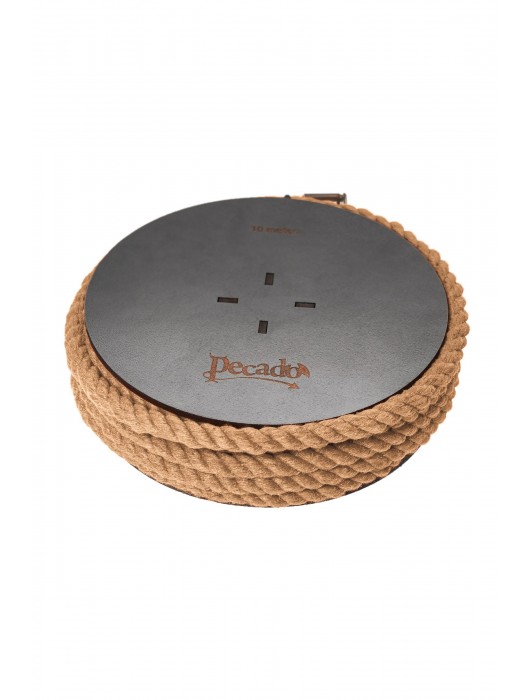 Джутовая веревка для шибари на катушке - 10 м. - Pecado - купить с доставкой в Ижевске