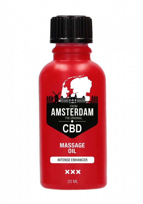 Стимулирующее масло Intense CBD from Amsterdam - 20 мл. - Shots Media BV - купить с доставкой в Ижевске