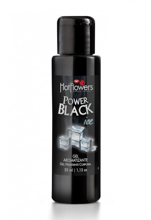 Стимулирующий гель для массажа Power Black - 35 мл. - HotFlowers - купить с доставкой в Ижевске