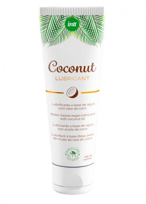 Веганская смазка на водной основе Coconut Lubricant - 100 мл. - INTT - купить с доставкой в Ижевске