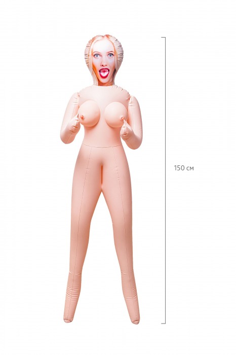 Надувная секс-кукла Lilit с тремя рабочими отверстиями - ToyFa - в Ижевске купить с доставкой