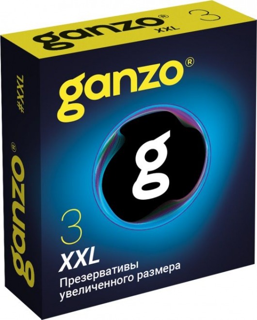 Презервативы увеличенного размера Ganzo XXL - 3 шт. - Ganzo - купить с доставкой в Ижевске