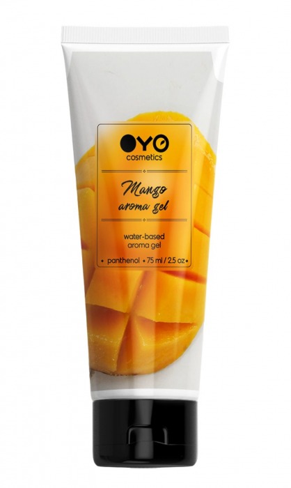 Лубрикант на водной основе OYO Aroma Gel Mango с ароматом манго - 75 мл. - OYO - купить с доставкой в Ижевске