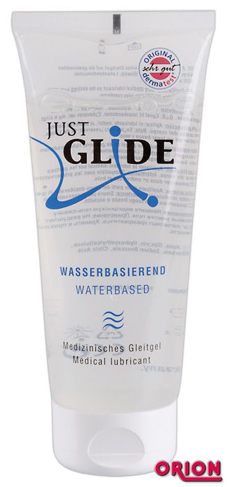 Вагинальная смазка на водной основе JUSTGLIDE - 200 мл. - Orion - купить с доставкой в Ижевске