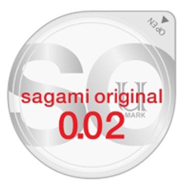 Ультратонкий презерватив Sagami Original - 1 шт. - Sagami - купить с доставкой в Ижевске