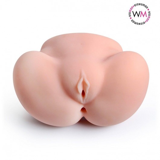 Реалистичный мастурбатор с двумя функциональными отверстиями - Erowoman-Eroman - в Ижевске купить с доставкой