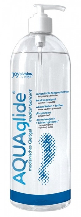 Гель-лубрикант AQUAglide на водной основе - 1000 мл. - Joy Division - купить с доставкой в Ижевске