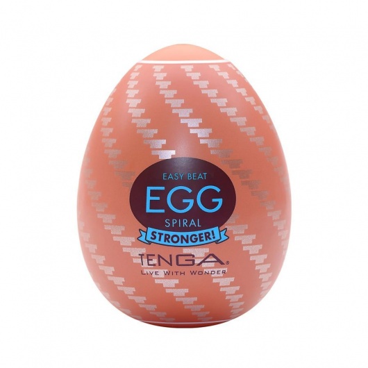 Мастурбатор-яйцо Tenga Egg Spiral - Tenga - в Ижевске купить с доставкой