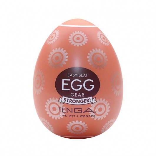 Мастурбатор-яйцо Tenga Egg Gear - Tenga - в Ижевске купить с доставкой