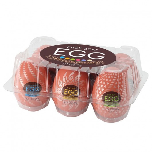 Набор из 6 мастурбаторов-яиц Tenga Egg Variety Pack V - Tenga - в Ижевске купить с доставкой