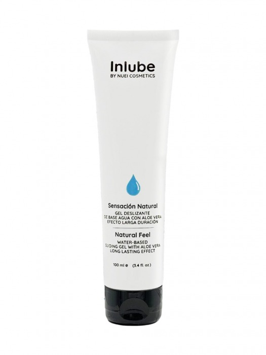 Интимный лубрикант с алоэ вера Inlube Natural Feel - 100 мл. - Nuei cosmetics - купить с доставкой в Ижевске