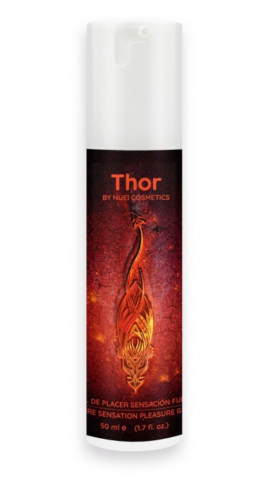 Возбуждающий унисекс гель Thor Fire Gel - 50 мл. - Nuei cosmetics - купить с доставкой в Ижевске