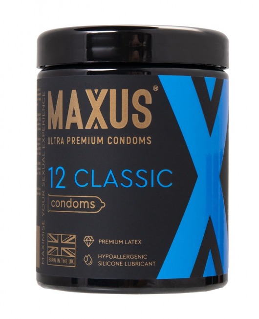 Классические презервативы MAXUS Classic - 12 шт. - Maxus - купить с доставкой в Ижевске