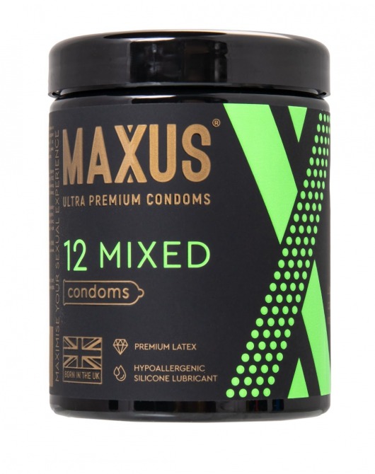 Презервативы MAXUS Mixed - 12 шт. - Maxus - купить с доставкой в Ижевске