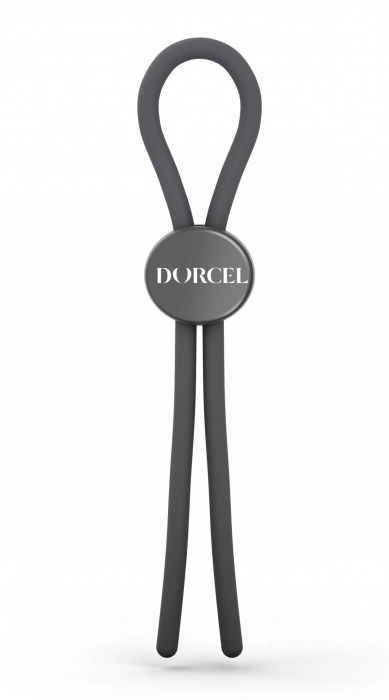 Серое эрекционное лассо на пенис Mr Dorcel - Dorcel - в Ижевске купить с доставкой