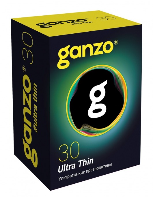 Супертонкие презервативы Ganzo Ultra thin - 30 шт. - Ganzo - купить с доставкой в Ижевске