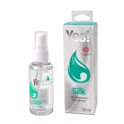 Силиконовая гипоаллергенная вагинальная смазка Yes Silk - 50 мл. - Sitabella - купить с доставкой в Ижевске