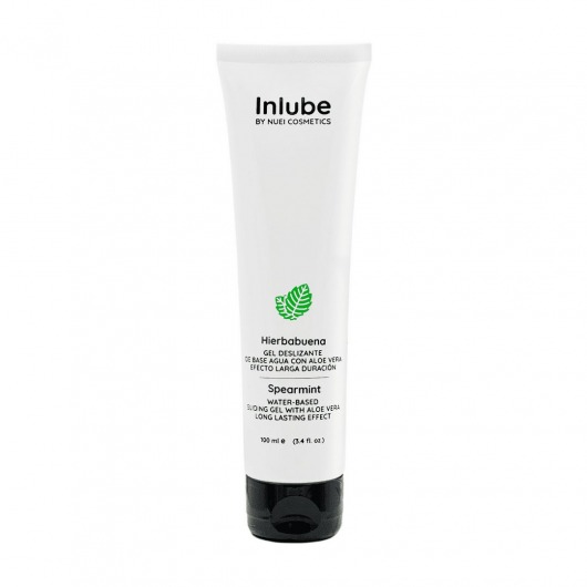 Водный лубрикант Nuei Inlube с алоэ вера и ароматом мяты - 100 мл. - Nuei cosmetics - купить с доставкой в Ижевске