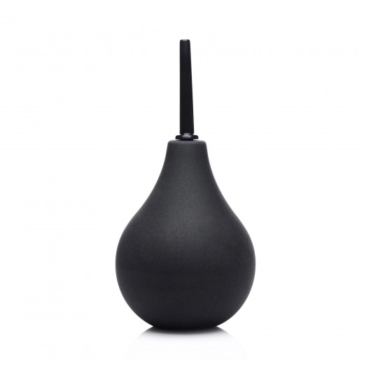Черный анальный душ Thin Tip Enema Bulb - XR Brands - купить с доставкой в Ижевске