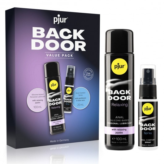 Набор для анального секса pjur Back Door Value Pack - Pjur - купить с доставкой в Ижевске