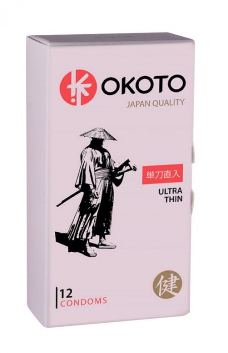 Тонкие презервативы OKOTO Ultra Thin - 12 шт. - Sitabella - купить с доставкой в Ижевске