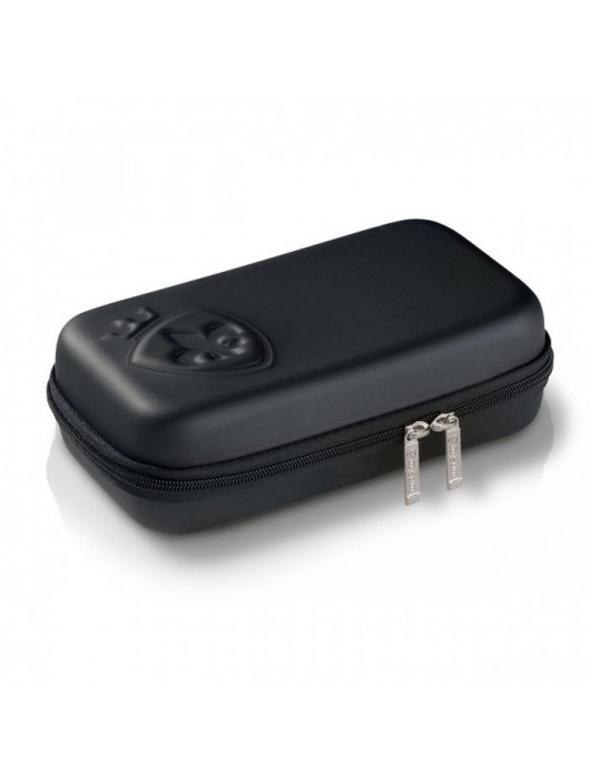 Вибратор с электростимуляцией Sizzling Simon Black Edition - 27 см. - MyStim - купить с доставкой в Ижевске