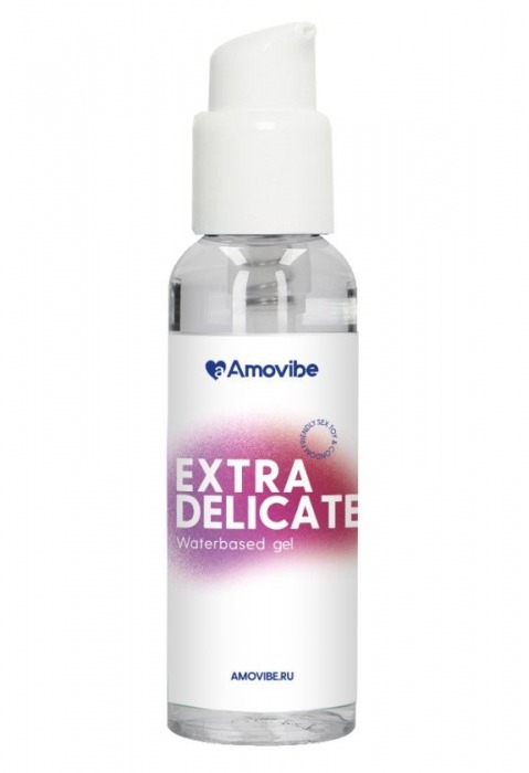 Гель на водной основе Amovibe Extra Delicate - 100 мл. - Amovibe - купить с доставкой в Ижевске