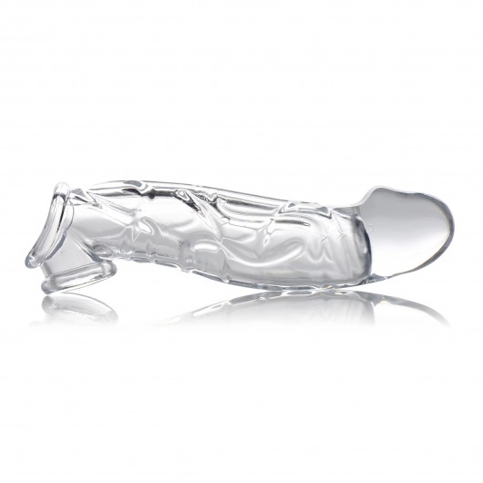 Прозрачная насадка для увеличения члена 2 Inch Clear Extender Sleeve - XR Brands - в Ижевске купить с доставкой