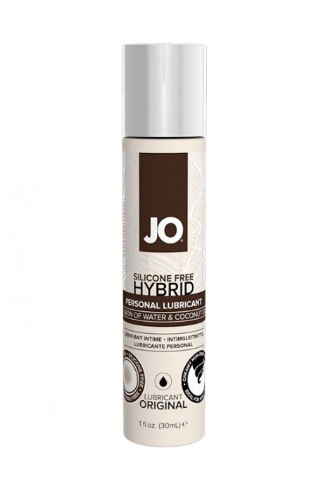 Водно-масляный лубрикант JO Silicon free Hybrid Lubricant ORIGINAL- 30 мл. - System JO - купить с доставкой в Ижевске