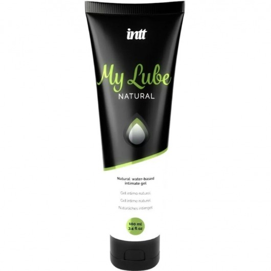 Увлажняющий гель-лубрикант на водной основе  для тела My Lube Natural - 100 мл. - INTT - купить с доставкой в Ижевске