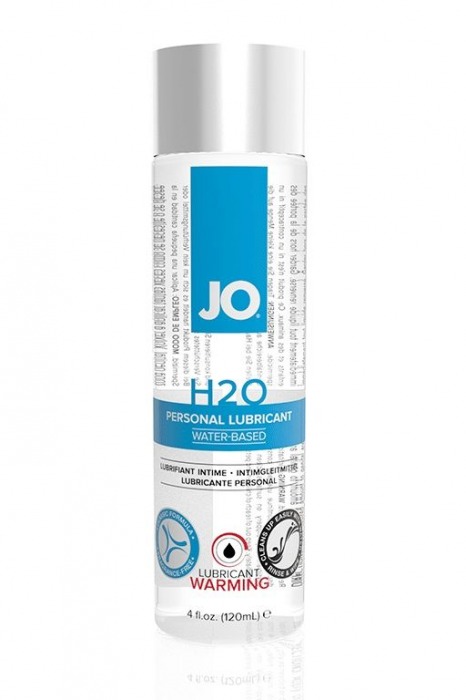 Возбуждающий лубрикант на водной основе JO Personal Lubricant H2O Warming - 120 мл. - System JO - купить с доставкой в Ижевске