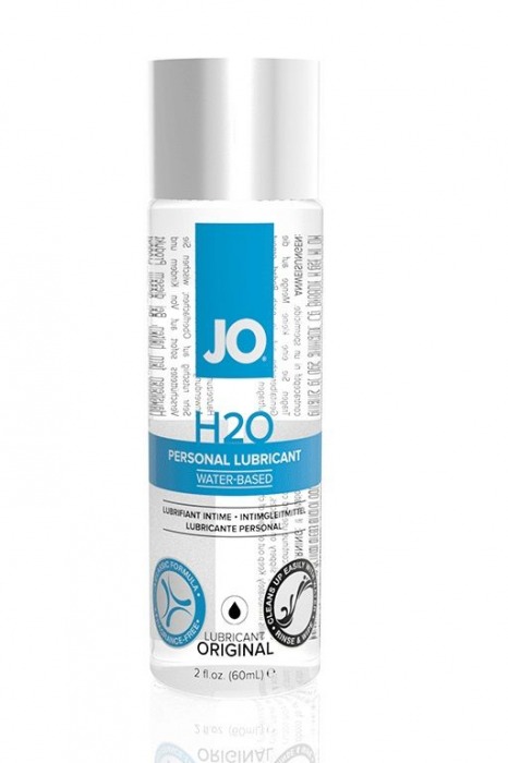 Нейтральный лубрикант на водной основе JO Personal Lubricant H2O - 60 мл. - System JO - купить с доставкой в Ижевске