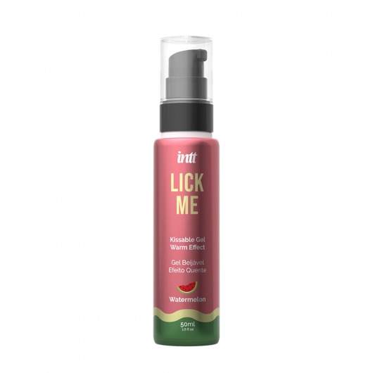 Гель Lick Me с согревающим эффектом и ароматом арбуза - 50 мл. - INTT - купить с доставкой в Ижевске