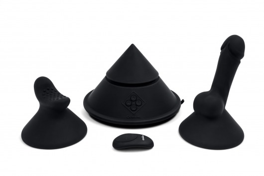 Конусный вибромассажер Cowgirl Cone с 2 насадками - CowGirl - купить с доставкой в Ижевске