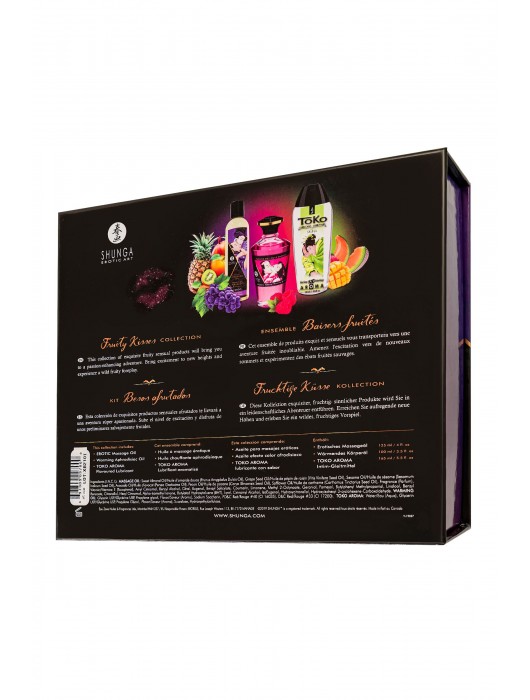Подарочный набор Fruity Kisses из 3 предметов - Shunga - купить с доставкой в Ижевске