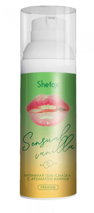 Интимная гель-смазка Shefox Premium «Чувственная ваниль» - 50 мл. - Shefox - купить с доставкой в Ижевске