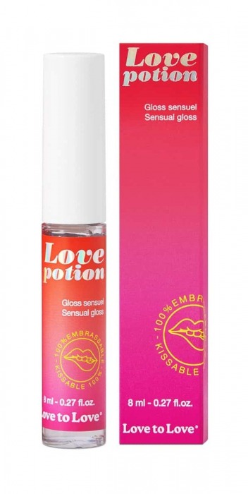 Возбуждающий блеск для губ Love Potion - 8 мл. - Love to Love - купить с доставкой в Ижевске