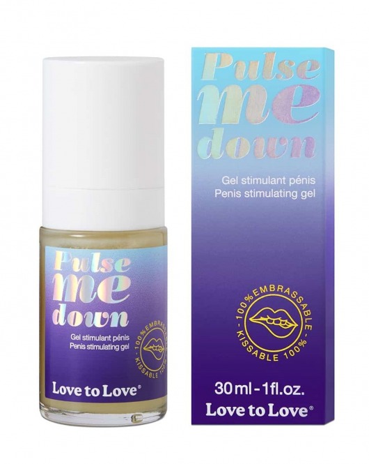 Стимулирующий гель для пениса Pulse Me Down - 30 мл. - Love to Love - купить с доставкой в Ижевске