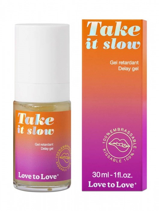 Пролонгирующий гель для мужчин Take It Slow - 30 мл. - Love to Love - купить с доставкой в Ижевске
