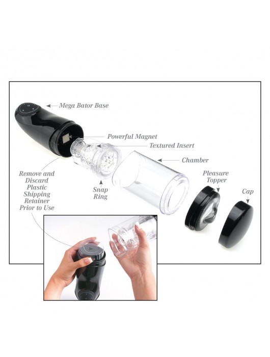 Перезаряжаемый мастурбатор-вагина с держателем для мобильных устройств Extreme Toyz Me - Pipedream - в Ижевске купить с доставкой