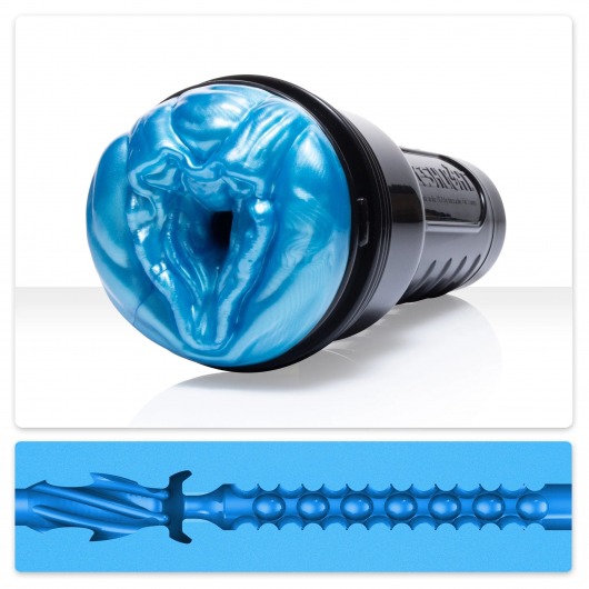 Мастурбатор-вагина Fleshlight Freaks Alien Blue Metallic - Fleshlight - в Ижевске купить с доставкой
