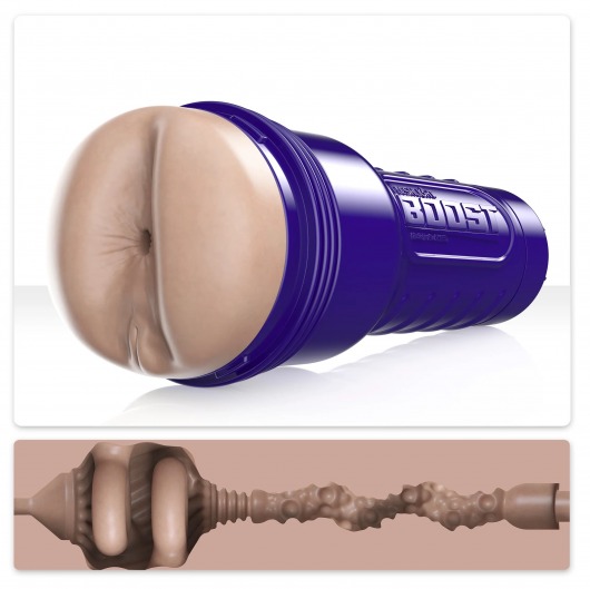 Телесный мастурбатор-анус Fleshlight Boost Blast Female - Fleshlight - в Ижевске купить с доставкой