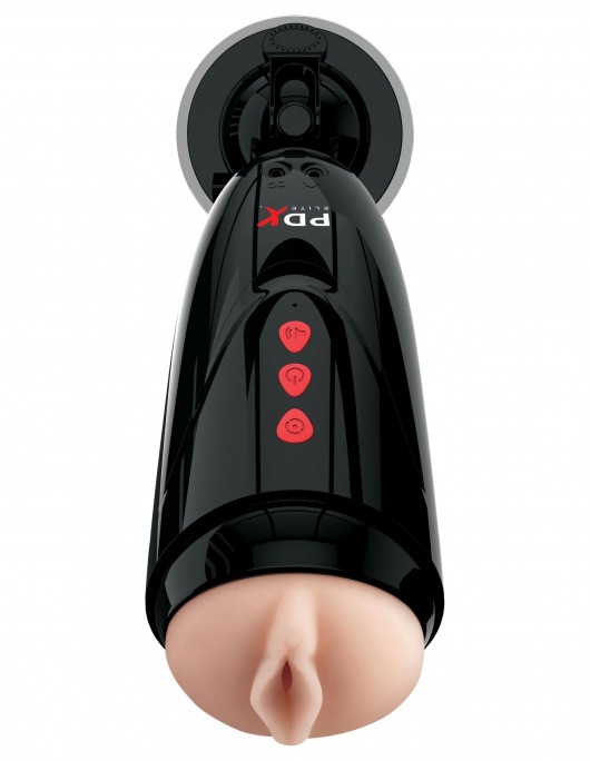 Мастурбатор-вагина с вибрацией Dirty Talk Starter Stroker - Pipedream - в Ижевске купить с доставкой