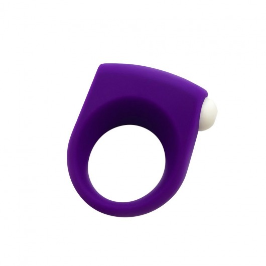 Фиолетовое эрекционное кольцо Puggle Vibrating Ring with Bullet - Adrien Lastic - в Ижевске купить с доставкой
