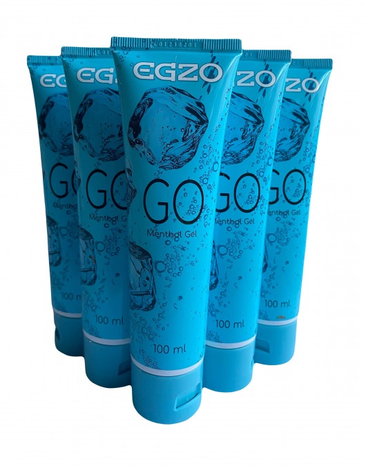 Набор из 5 пролонгирующих лубрикантов на водной основе Egzo Go (по 100 мл.) - EGZO - купить с доставкой в Ижевске